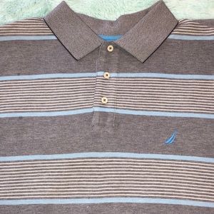 Men’s Nautica Short Sleeved Striped Shirt